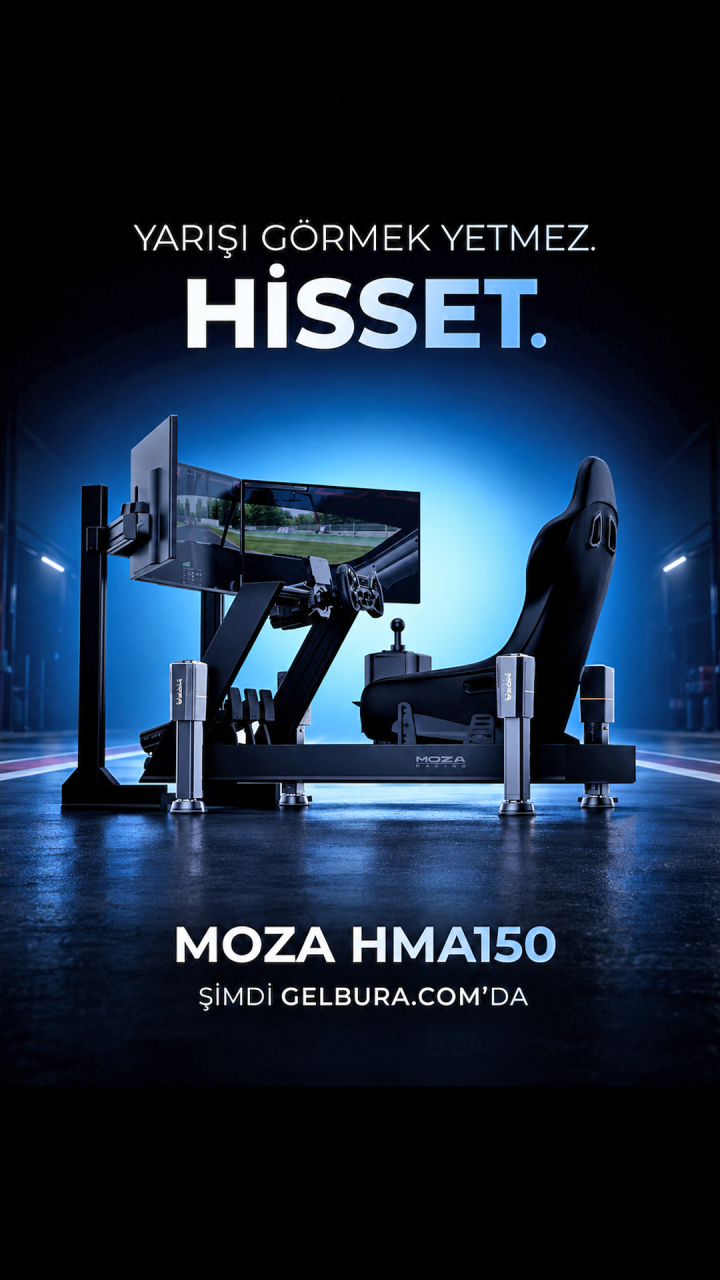 MOZA HMA150 HAPTIC - Şimdi Stoklarda