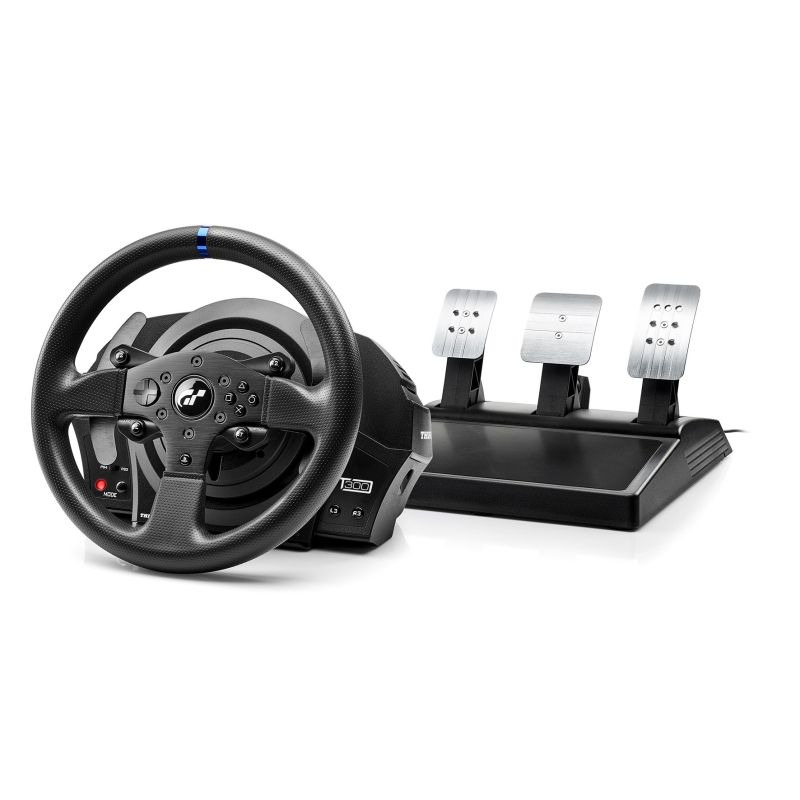 Thrustmaster T300 RS GT kayışlı direksiyon ve üçlü pedal seti