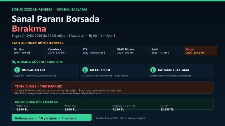Sanal Para Güvenli mi? Soğuk Cüzdan Rehberi 2026