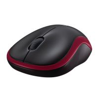 Logitech M185 Kırmızı Kablosuz USB Mouse 910-002237