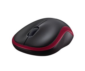 Logitech M185 Kırmızı Kablosuz USB Mouse 910-002237