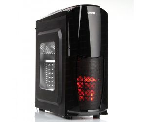 DARK Dragon 500W 3x12cm Fan, 1xUSB 3.0, Pencereli ATX Siyah Kasa DKCHDRAGON500