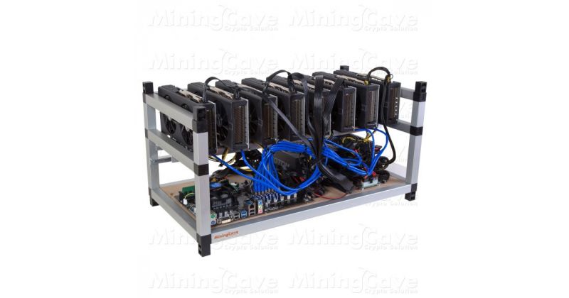 MinerKing Medium RX Silent 6 Ekran Kartlı Hazır Madenci Sistemi 240+ Mh