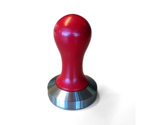 Lelit Aksesuarları PLA471R Kırmızı Saplı Paslanmaz Çelik Tamper 57,35mm
