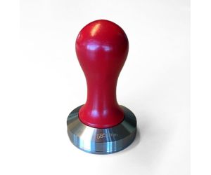 Lelit Aksesuarları PLA481R Kırmızı Saplı Paslanmaz Çelik Tamper 58,55mm