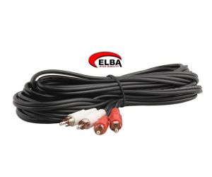 ELBA C0611 2Rca-2Rca 5Mt Stereo Kablo