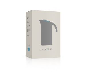 Peak Water Orijinal Gri Ayarlanabilir Su Sürahisi x1 Filtre