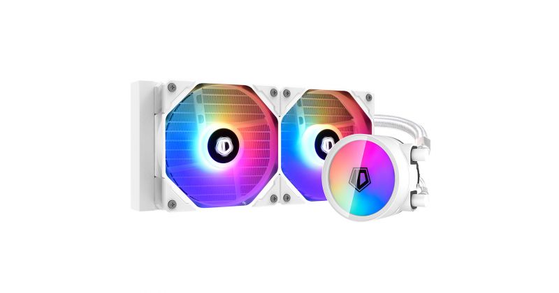 ID-COOLING ZoomFlow 240 mm Beyaz Sıvı Soğutucu 1.799 TL