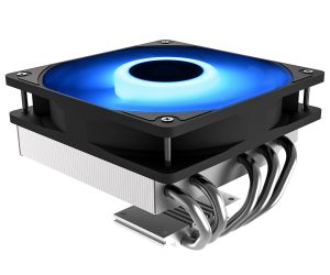 ID-COOLING IS-50 MAX RGB Low Profile 77mm 4Pin PWM İşlemci Soğutucusu