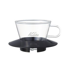 Kalita Cam Wave Dripper 185 (siyah)
