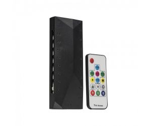 ID-COOLING HA-02C 8 Port Uzaktan Kumandalı ARGB PWM Fan Kontrolcü Çoklayıcı