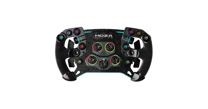 Moza Racing GS V1 Steering Wheel Direksiyon Simiti PC Alcantara