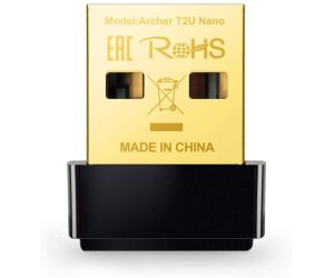 TP-Link Archer T2U Nano AC 600 Mbps Nano Wireless USB İnternet Adaptörü