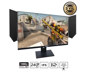 Spardox Gaming SG-27240RP 27 1ms GTG 240Hz IPS FullHD 2xDP Pivot Oyuncu Monitörü