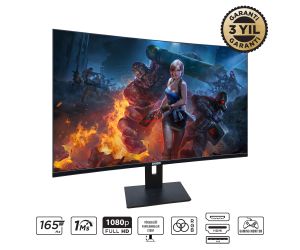 Spardox Gaming Curved SG-32165CRP 32 1ms 165Hz VA 1xDP FullHD Pivot Gaming Monitör