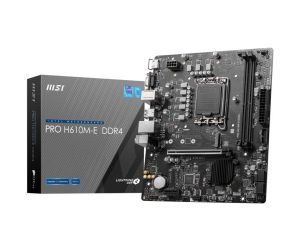 MSI PRO H610M-E DDR4 S+V+GL 1700p Anakart