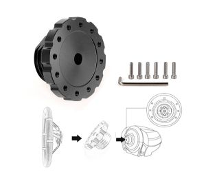Spardox TM1 Thrustmasterlar için Yarış Direksiyonu Adaptörü Alüminyum T300 TX T500 T-GT XW vb. uyumlu