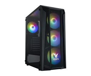 Vento VG15FE 550W 80+ RGB Tempered Glass USB 3.0 Mesh ATX Mid Tower Kasa