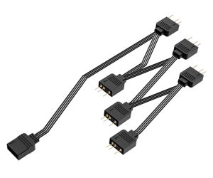 ID-COOLING FS-06-ARGB 5V 3PİN ARGB Splitter Fan Çoklayıcı