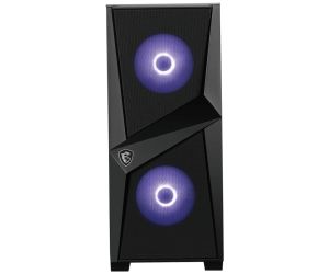 MSI MAG FORGE 100R TEMPERLI CAM 2X RGB FAN, 1x120MM FAN ATX GAMING BILGISAYAR KASASI