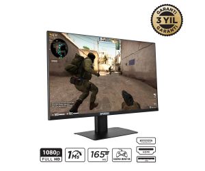 Spardox Gaming SG-24165 24 1ms (GTG) 165Hz FullHD VA G-Sync & FreeSync Oyuncu Monitörü