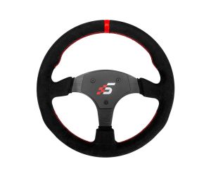 Simagic P-330R 33cm Alcantara Yuvarlak Yarış Direksiyonu Simiti (Boş Hub Yok)