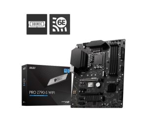 MSI PRO Z790-S WIFI DDR5 6600 (OC) MHz HDMI DP ATX M.2 1700P