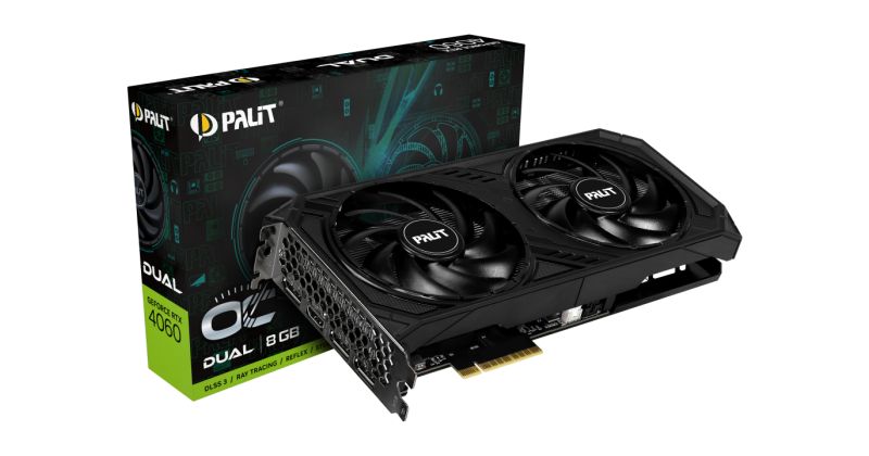 Palit GeForce RTX™ 4060 Dual OC 8 GB 128 Bit Gaming Ekran Kartı