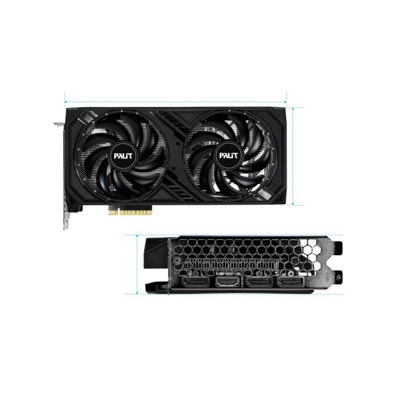 Palit GeForce RTX™ 4060 Dual OC 8 GB 128 Bit Gaming Ekran Kartı