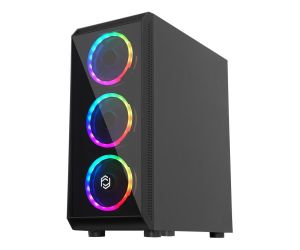 Frisby FC-8890G COAX 650W 6x120mm RGB FANLI USB 3.0 MidT ATX GAMING KASA