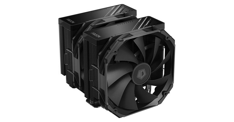ID-COOLING FROZN A720 BLACK EXTREME 140mmX2 Big Flow İşlemci