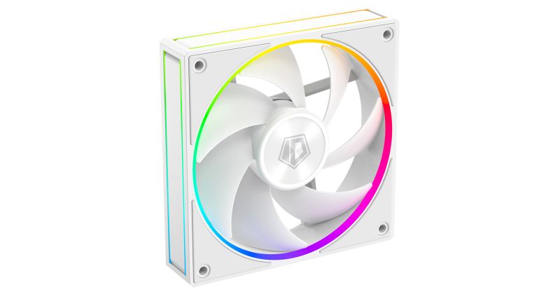 fu〜ku  ID-COOLING AF-127-ARGB-W 12cm 4Pin PWM Kasa Fanı Fiyat | Gelbura.com