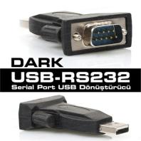 DARK DK-AC-USB2RS232 USB 2.0 to RS232 Dönüştürücü