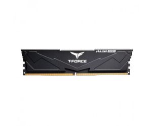 TEAM T-Force Vulcan Black 16GB (1x16GB) 6000Mhz DDR5 CL38 Gaming Ram (FLBD516G6000HC38A01)