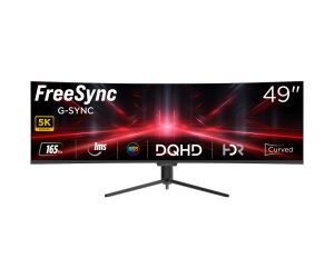 Rampage Prime PR49R165QH 49 1800R 165Hz 1ms VA HDR G-Sync 5K 5120*1440 RGB PC Curved Monitör