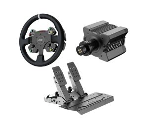 Moza Racing R12 V2 Base CS V2P Steering Wheel SRP2 Pedal Bundle