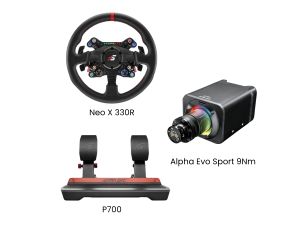 Simagic Alpha Evo Sport Neo X 330R P700 Direksiyon Seti Bundle