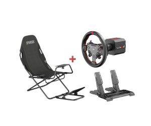 Spardox DX10 Katlanabilir Kokpit + PXN VD4 Bundle Direksiyon Seti Bundle