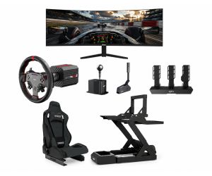 Gelbura Entry v2 6Nm GTRS Simülasyon Kafeler İçin Hazır Sim Racing Paketi
