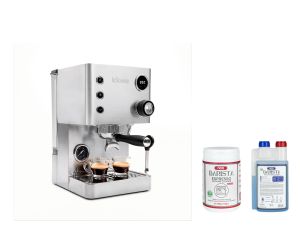 idose Adora Gen2 PID Dual Boiler Ev Tipi Manuel Espresso Makinesi (Yeni) ve Neo Barista Temizlik Seti Bundle