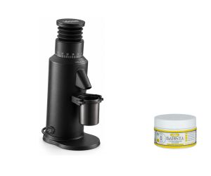 idose T64 GEN2 Single Dose Grinder Siyah Kahve Öğütücü RPM ayarlı ve Neo Barista Temizlik Seti Bundle