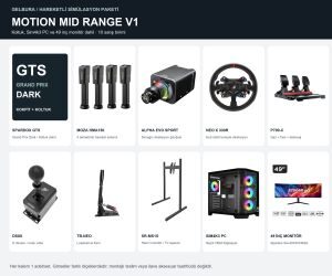 Gelbura Motion Mid Range V1 Hareketli Full Simülasyon Paketi